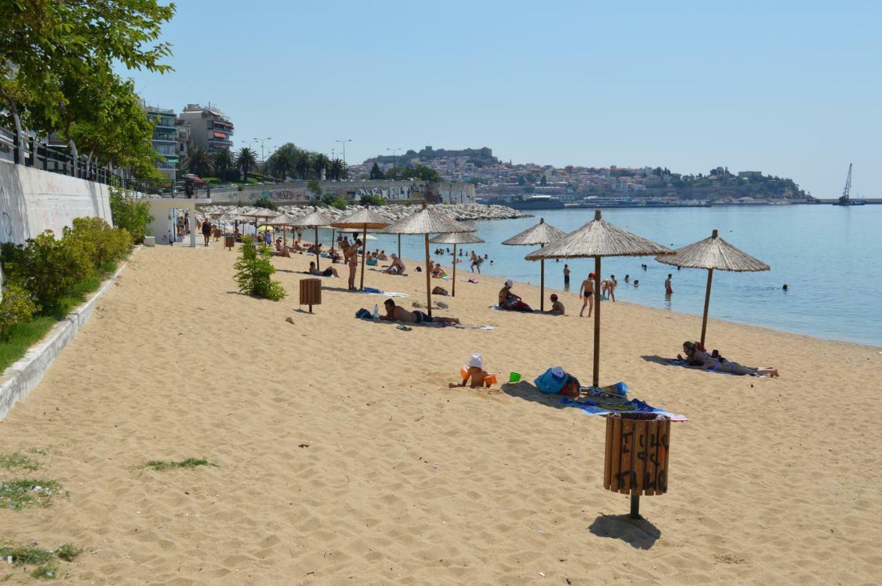 Cosy Seaside Apartment Kavála Kültér fotó